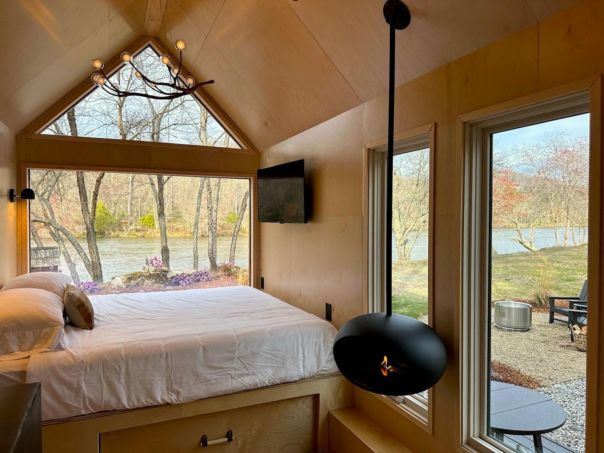 Asheville River Cabins Arden Dış mekan fotoğraf
